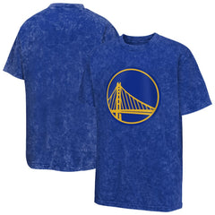 Golden State Warriors Youth Rugged Defense T-Shirt Royal