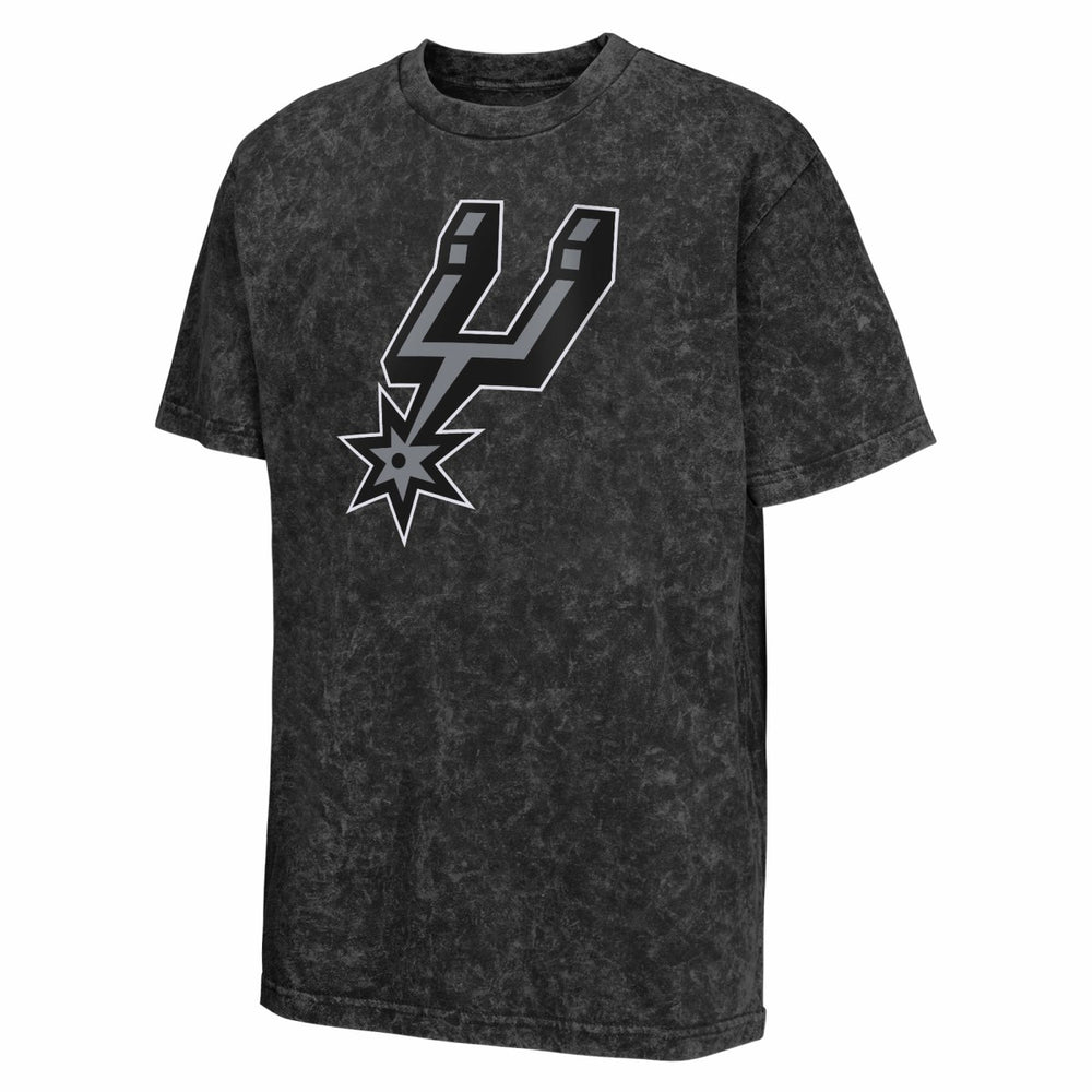 San Antonio Spurs Youth Rugged Defense T-Shirt Black