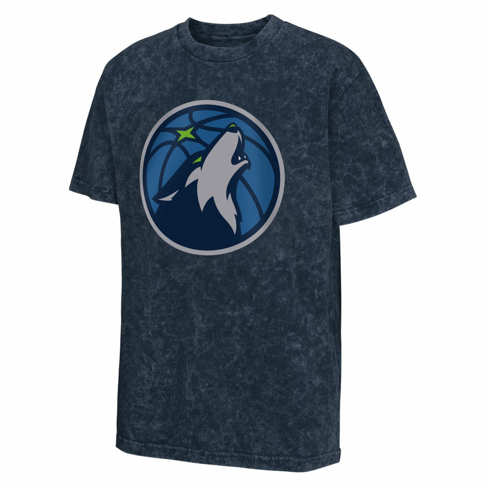 Minnesota Timberwolves Youth Rugged Defense T-Shirt Navy