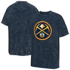 Denver Nuggets Youth Rugged Defense T-Shirt Navy