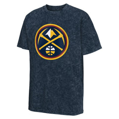 Denver Nuggets Youth Rugged Defense T-Shirt Navy