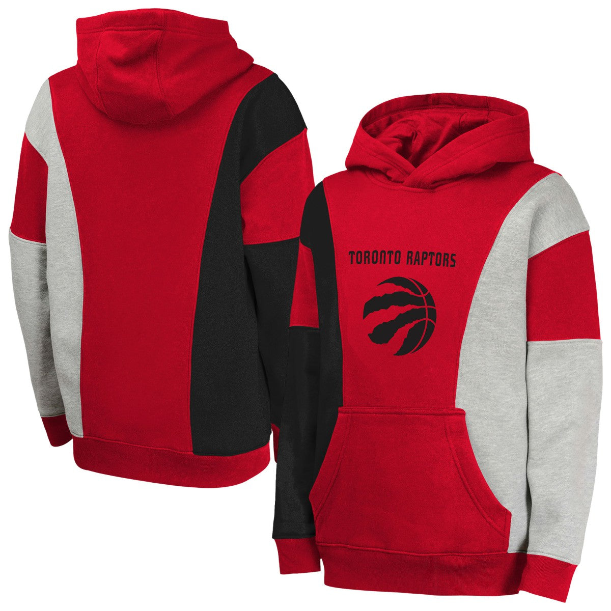 Toronto Raptors Youth Ace In the Hole Pullover Hoodie Red