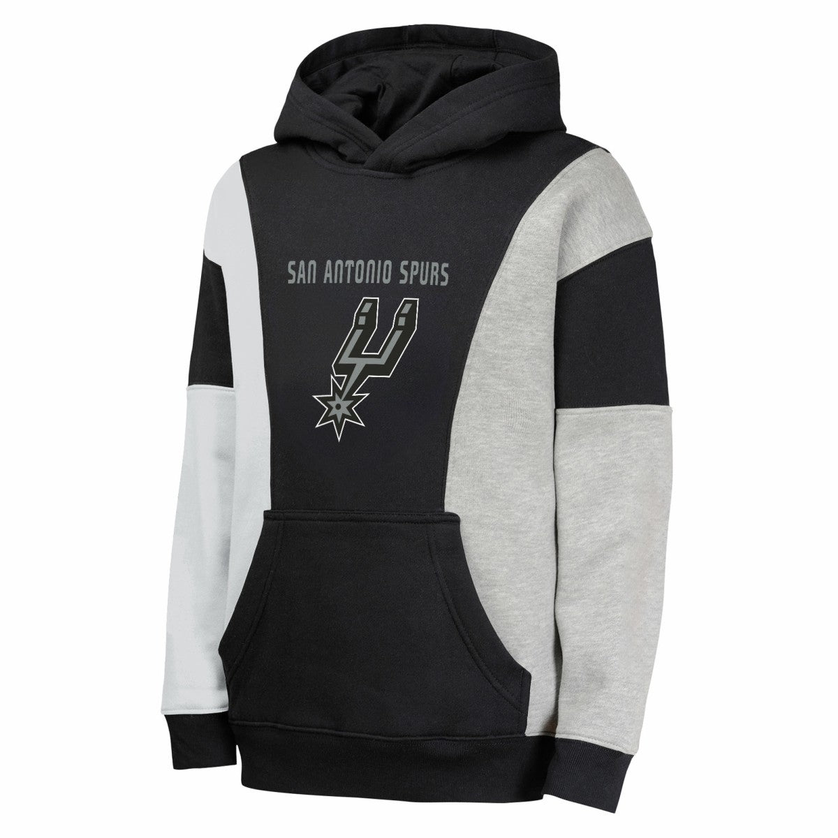 San Antonio Spurs Youth Ace In the Hole Pullover Hoodie Black
