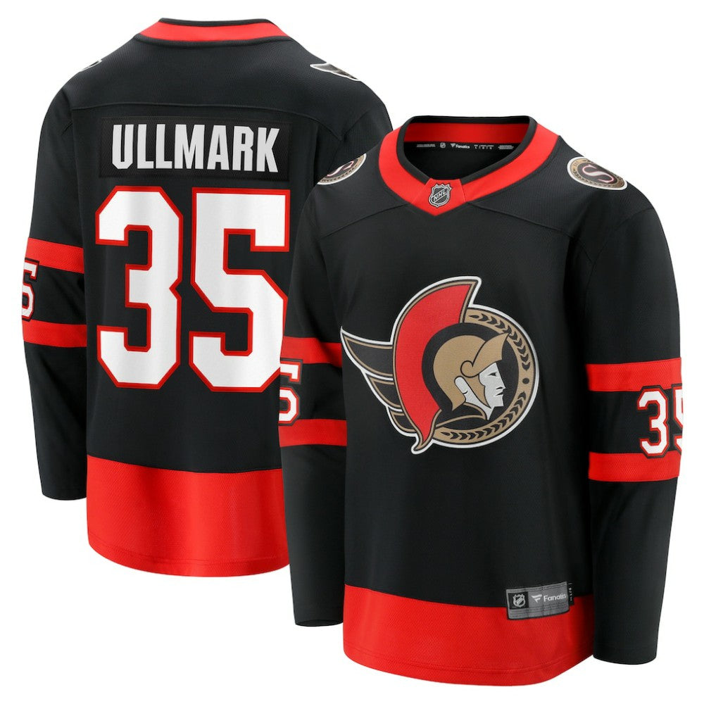Linus Ullmark Ottawa Senators Fanatics Home Premier Breakaway Player Jersey - Black | Fanatics sale