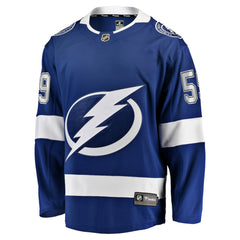 Jake Guentzel Tampa Bay Lightning Fanatics Home Premier Breakaway Player Jersey - Blue | Fanatics Lifestyle