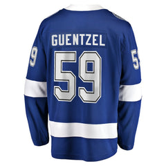 Jake Guentzel Tampa Bay Lightning Fanatics Home Premier Breakaway Player Jersey - Blue | Fanatics Lifestyle