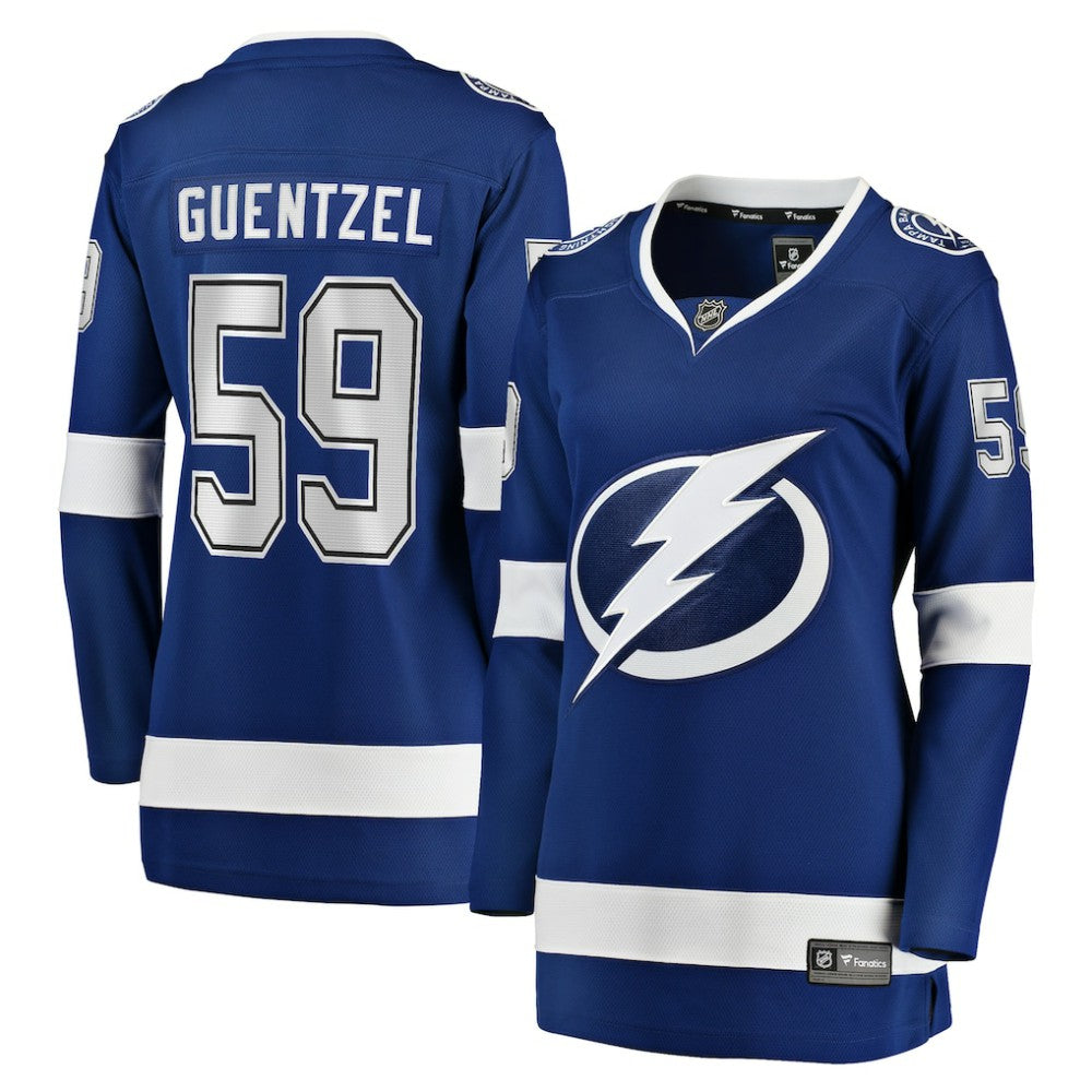 Jake Guentzel Tampa Bay Lightning Fanatics Women's Home Premier Breakaway Player Jersey Breakaway Jersey - Blue | Fanatics on sale
