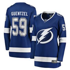 Jake Guentzel Tampa Bay Lightning Fanatics Women's Home Premier Breakaway Player Jersey Breakaway Jersey - Blue | Fanatics on sale