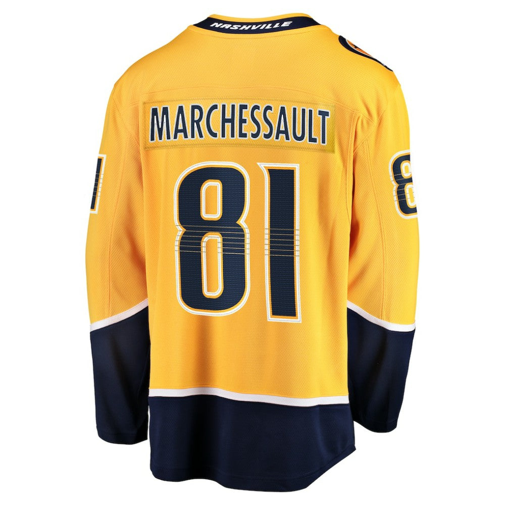 Jonathan Marchessault Nashville Predators Fanatics Home Premier Breakaway Player Jersey - Gold | Fanatics sale
