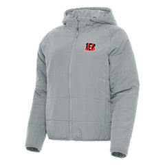 Cincinnati Bengals Antigua Women's Universe Full-Zip Hoodie Jacket - Gray - NFL