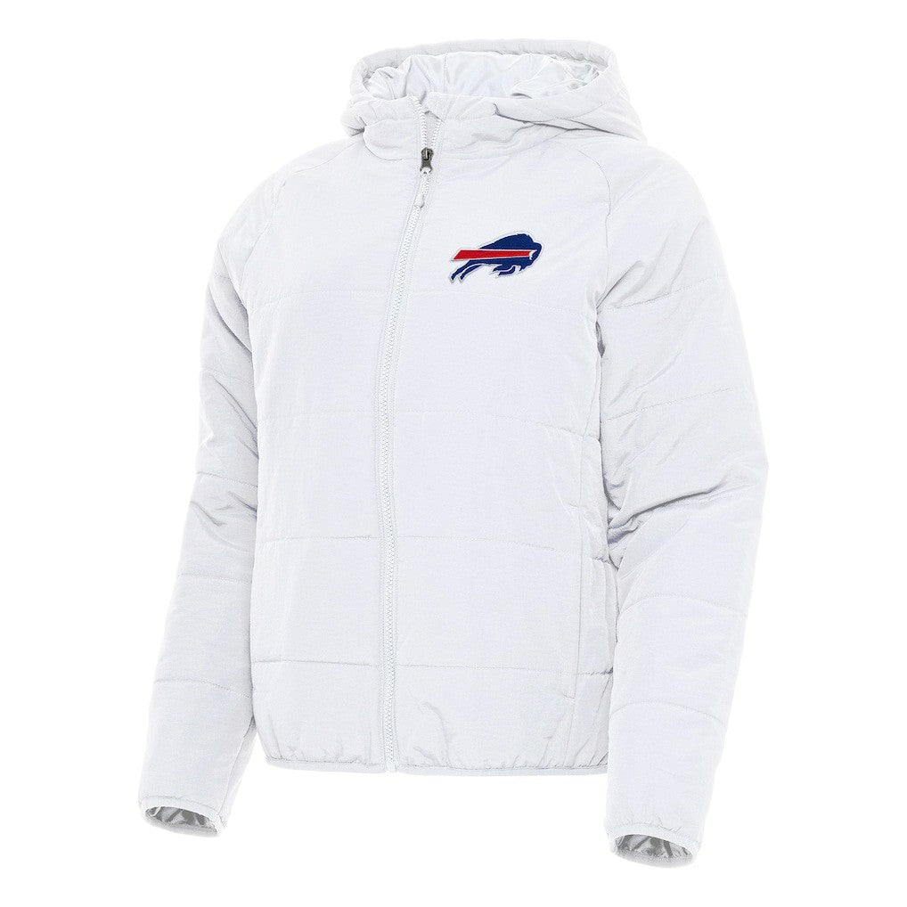 Buffalo Bills Antigua Women's Universe Full-Zip Hoodie Jacket - White - NFL