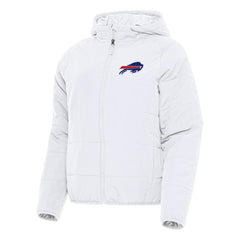 Buffalo Bills Antigua Women's Universe Full-Zip Hoodie Jacket - White - NFL