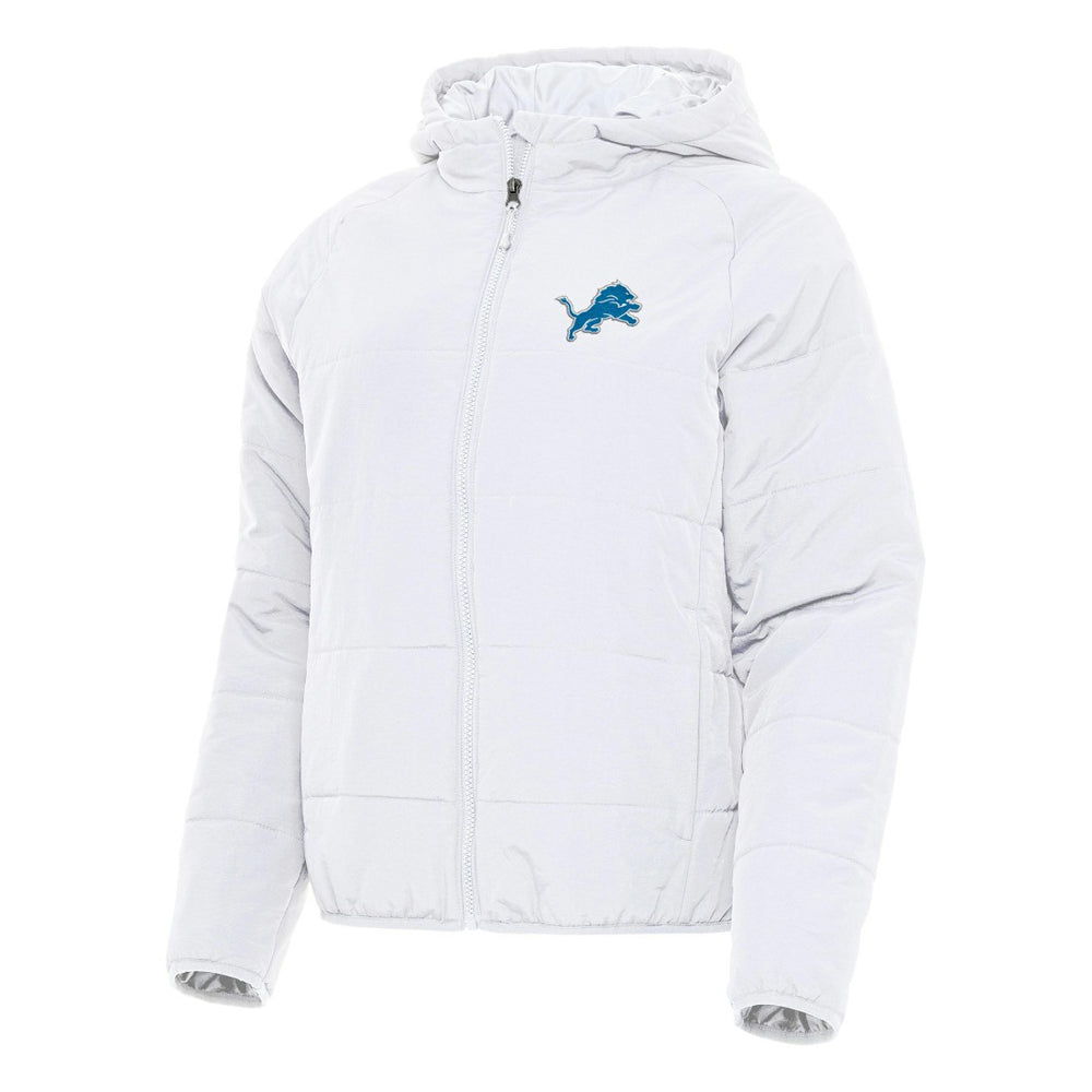 Detroit Lions Antigua Women's Universe Full-Zip Hoodie Jacket - White - NFL