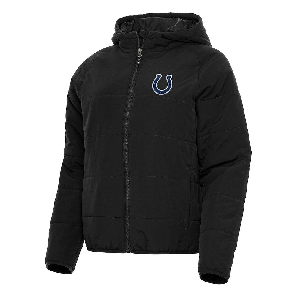 Indianapolis Colts Antigua Women's Universe Full-Zip Hoodie Jacket - Black - NFL