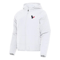 Houston Texans Antigua Women's Universe Full-Zip Hoodie Jacket - White - NFL