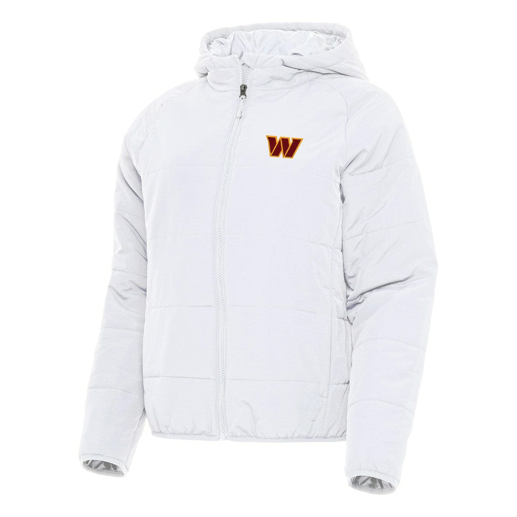 Washington Commanders Antigua Women's Universe Full-Zip Hoodie Jacket - White - NFL