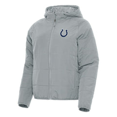 Indianapolis Colts Antigua Women's Universe Full-Zip Hoodie Jacket - Gray - NFL