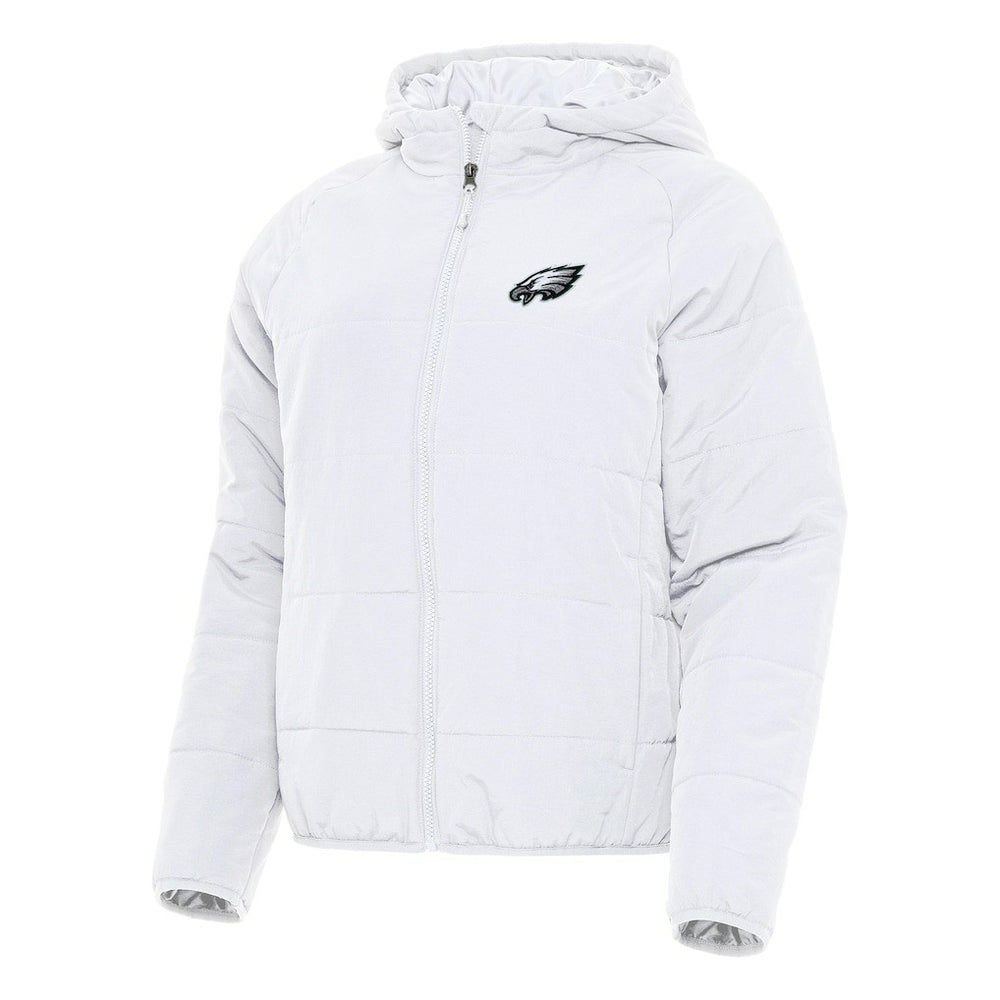 Philadelphia Eagles Antigua Women's Universe Full-Zip Hoodie Jacket - White - NFL