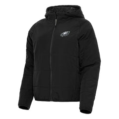 Philadelphia Eagles Antigua Women's Universe Full-Zip Hoodie Jacket - Black - NFL