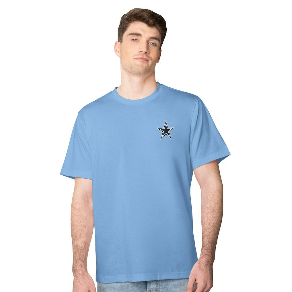 Dallas Cowboys Margaritaville Flip Flop T-Shirt - Light Blue - NFL