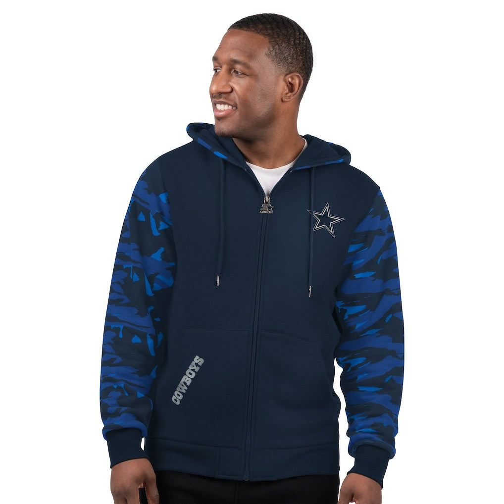 Dallas Cowboys Starter Thursday Night Gridiron Full-Zip Hoodie - Navy - NFL