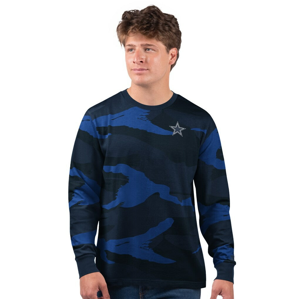 Dallas Cowboys Starter Thursday Night Gridiron Long Sleeve T-Shirt- Navy - NFL