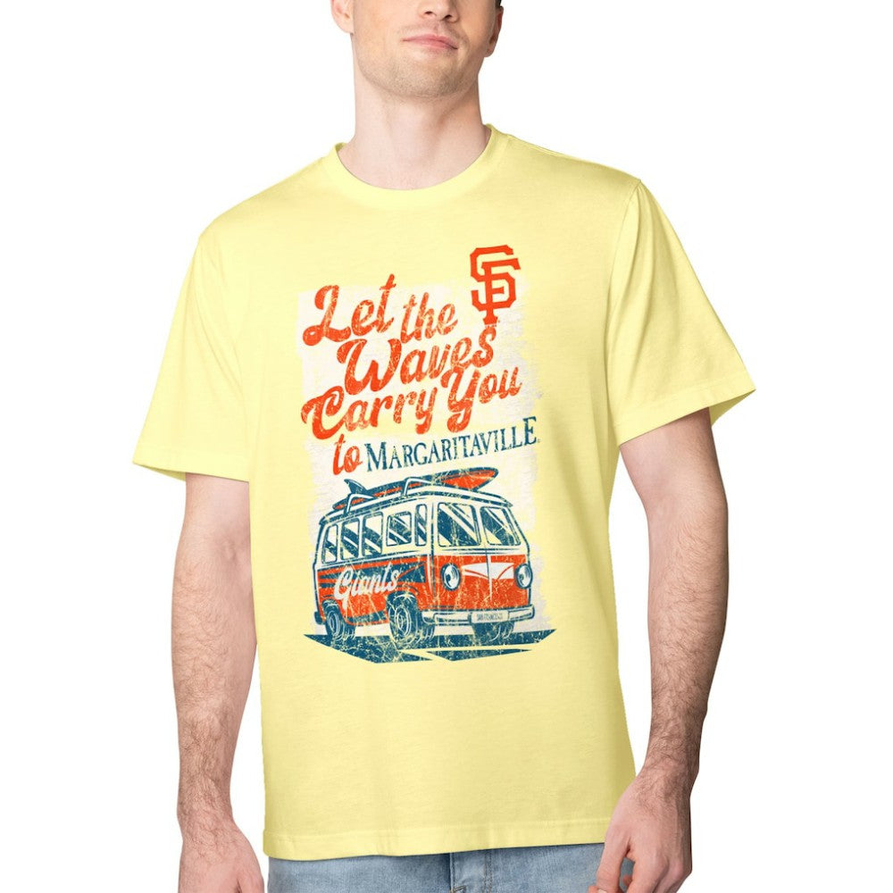 San Francisco Giants Margaritaville Bus Waves Graphic T-Shirt Outlet