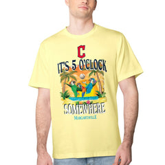 Cleveland Guardians Margaritaville Five O'Clock Graphic T-Shirt Sale