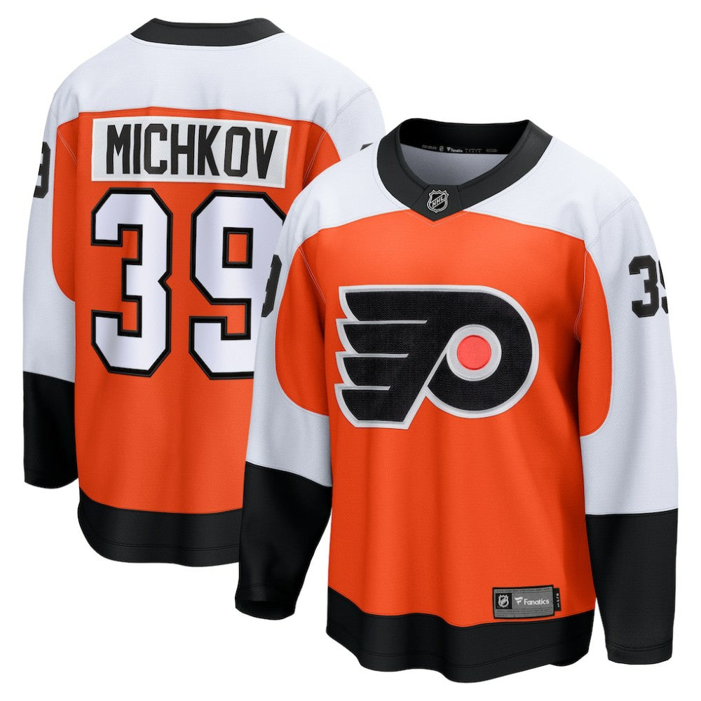 Matvei Michkov Philadelphia Flyers Fanatics Home Premier Breakaway Player Jersey - Orange | Fanatics online