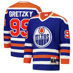 Wayne Gretzky Edmonton Oilers 1979-80 Power Play Jersey - Royal | NHL discount