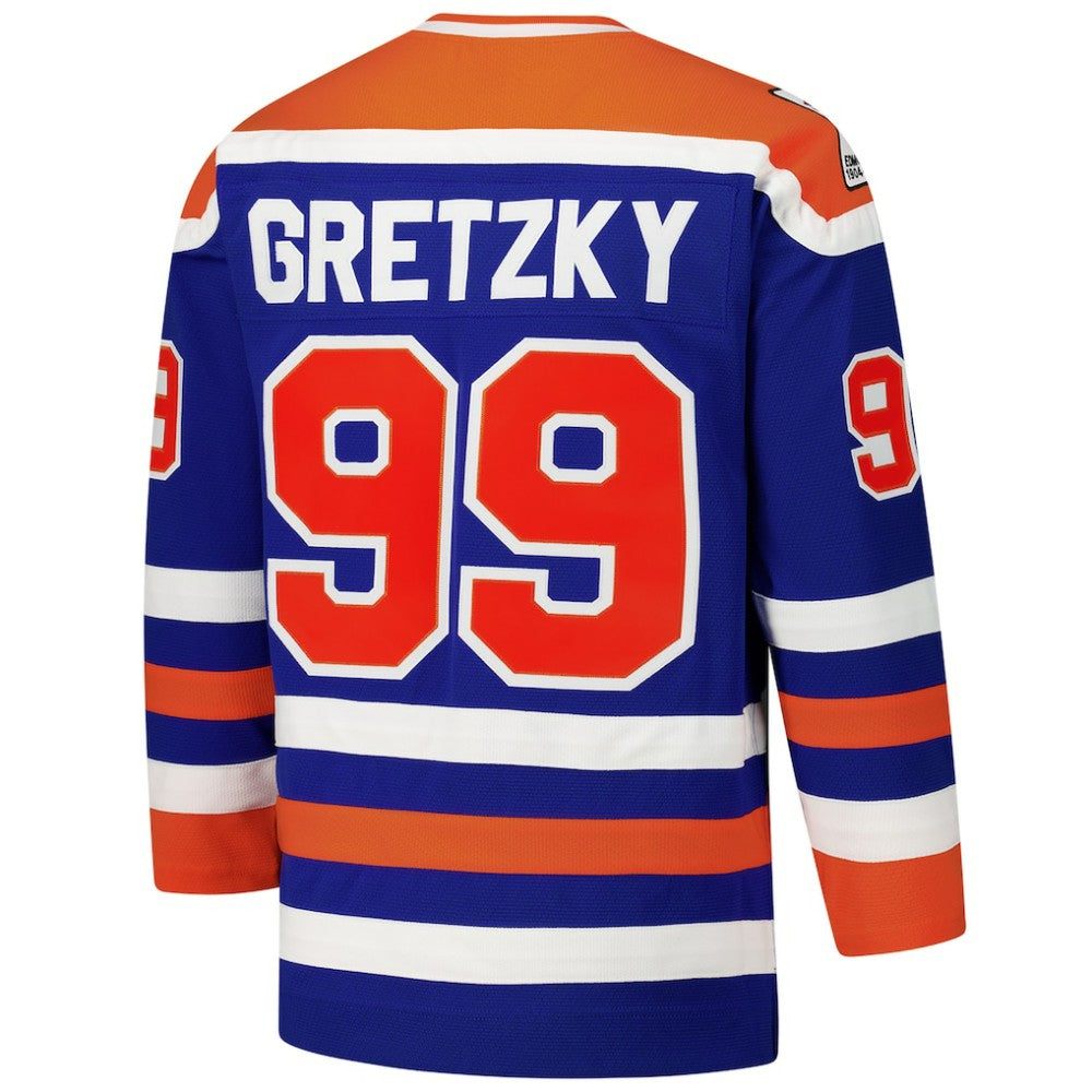 Wayne Gretzky Edmonton Oilers 1979-80 Power Play Jersey - Royal | NHL discount