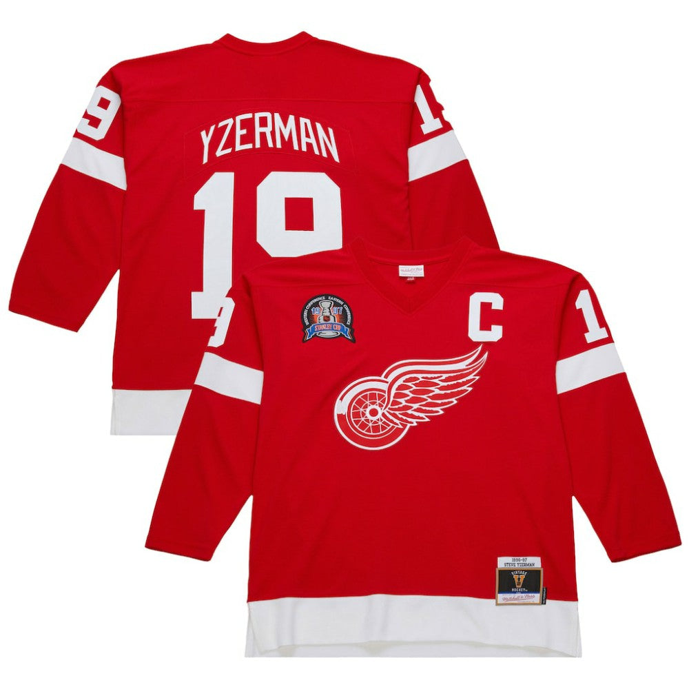 Steve Yzerman Detroit Red Wings 1996-97 Power Play Jersey - Scarlet | NHL sale
