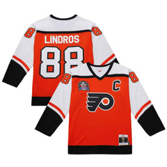 Eric Lindros Philadelphia Flyers 1996-97 Power Play Jersey - Orange | NHL on sale