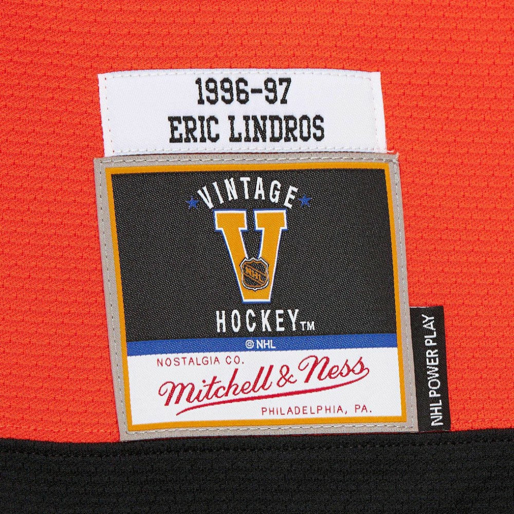 Eric Lindros Philadelphia Flyers 1996-97 Power Play Jersey - Orange | NHL on sale