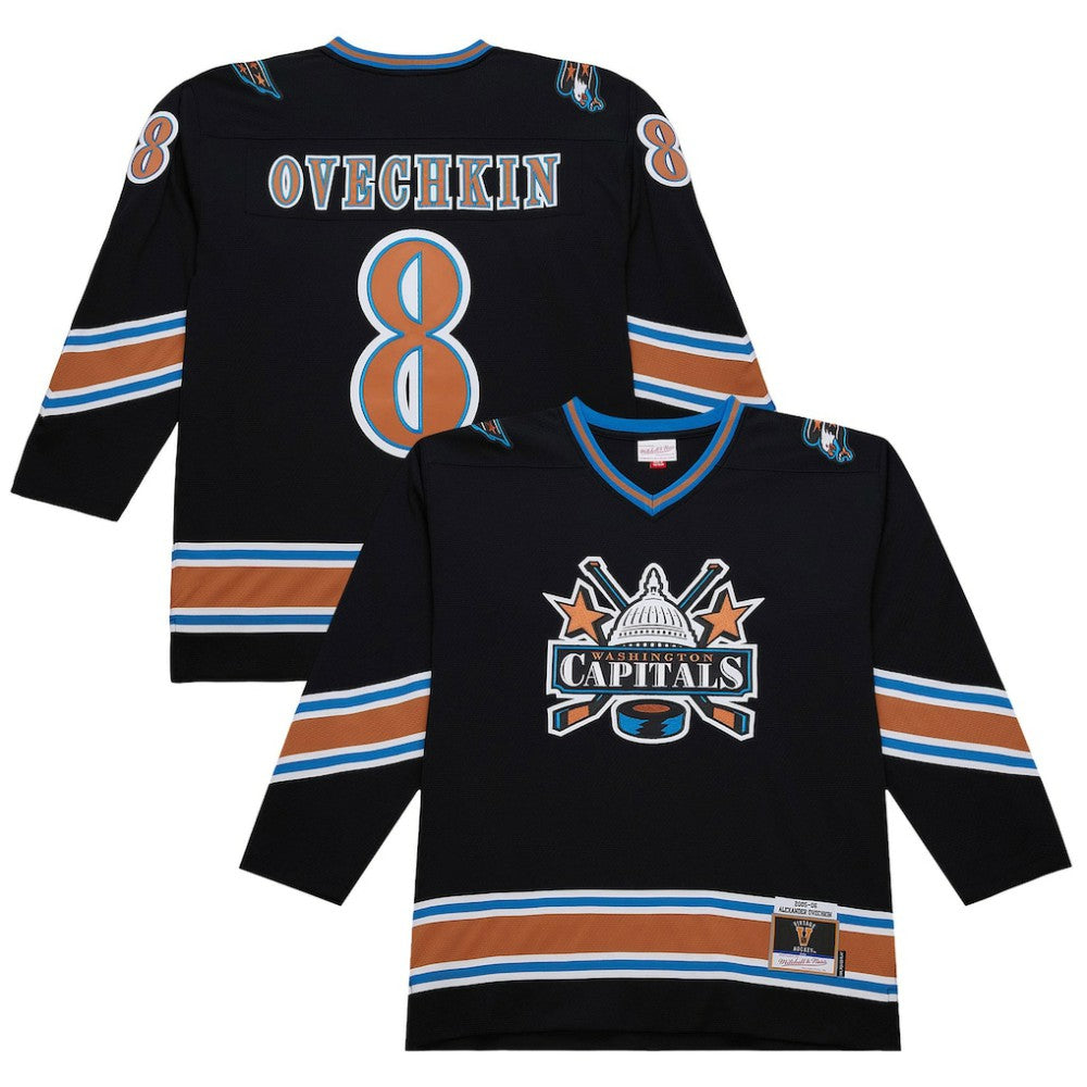 Alexander Ovechkin Washington Capitals Mitchell & Ness 2005/06 Power Play Jersey - Black | NHL on sale