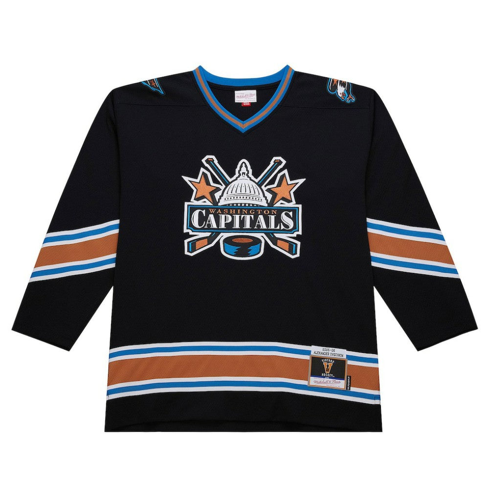 Alexander Ovechkin Washington Capitals Mitchell & Ness 2005/06 Power Play Jersey - Black | NHL on sale