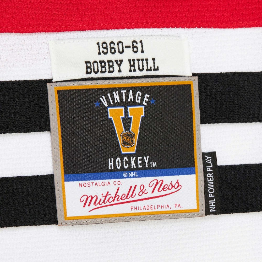 Bobby Hull Chicago Blackhawks 1960-61 Power Play Jersey - Scarlet | NHL Lifestyle