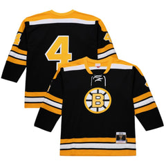 Bobby Orr Boston Bruins 1971-72 Power Play Jersey - Black | NHL near me