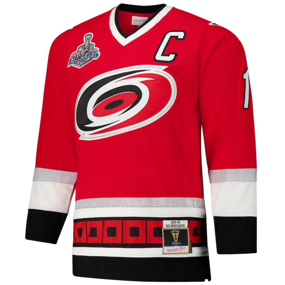 Rod Brind'Amour Carolina Hurricanes 2005-06 Power Play Jersey - Red | NHL Lifestyle