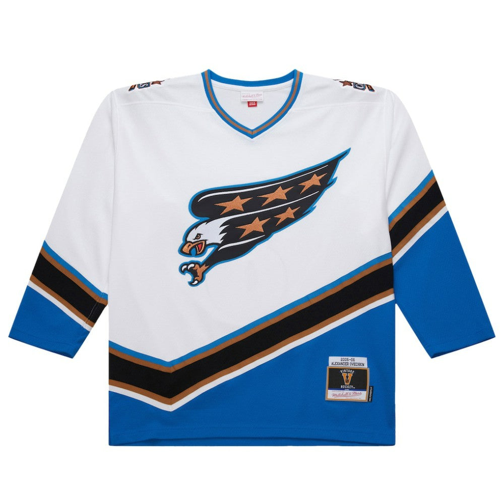 Alexander Ovechkin Washington Capitals Mitchell & Ness 2005/06 Power Play Jersey - White | NHL Clearance