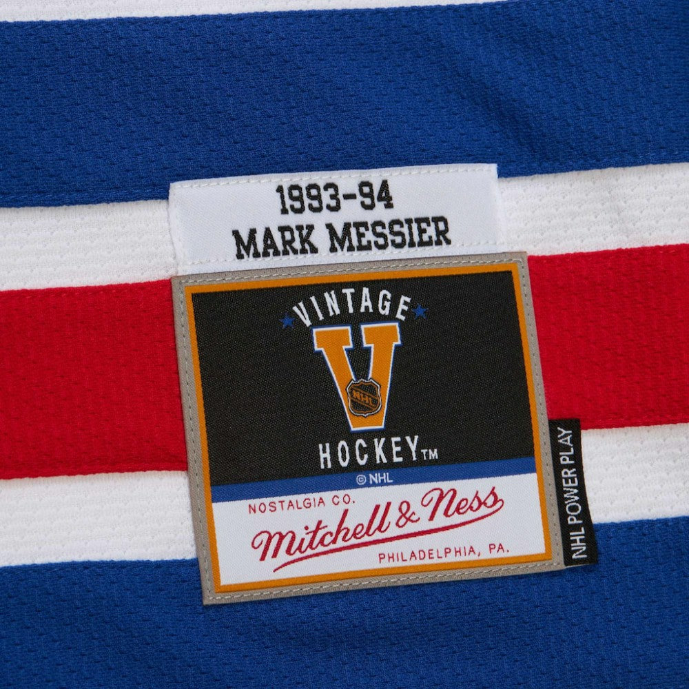 Mark Messier New York Rangers 1993-94 Power Play Jersey - White | NHL Clearance