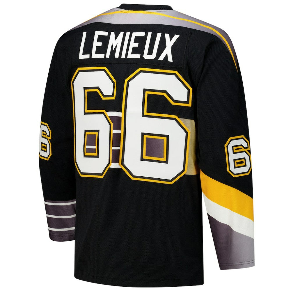 Mario Lemieux Pittsburgh Penguins 1996-97 Power Play Jersey - Black | NHL on sale