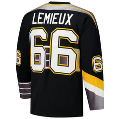 Mario Lemieux Pittsburgh Penguins 1996-97 Power Play Jersey - Black | NHL on sale