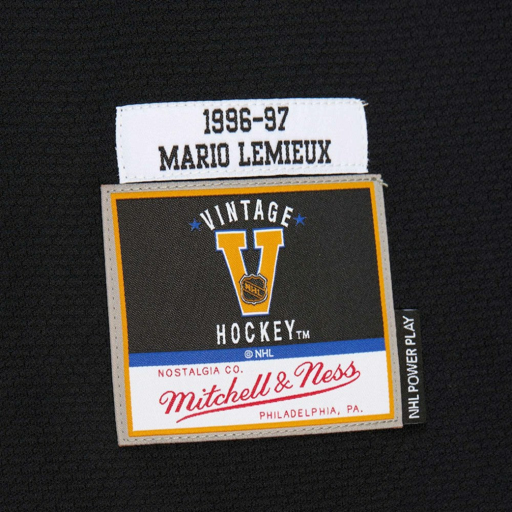 Mario Lemieux Pittsburgh Penguins 1996-97 Power Play Jersey - Black | NHL on sale