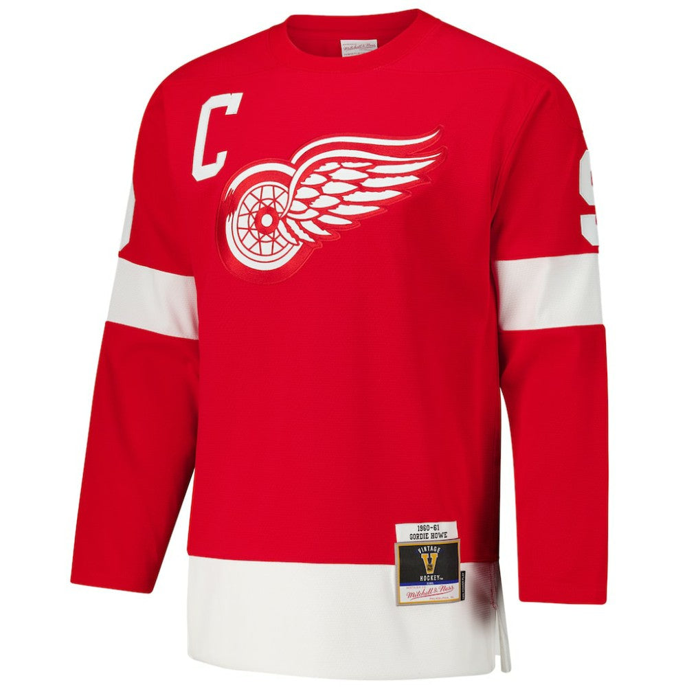 Gordie Howe Detroit Red Wings 1960-61 Power Play Jersey - Red | NHL online