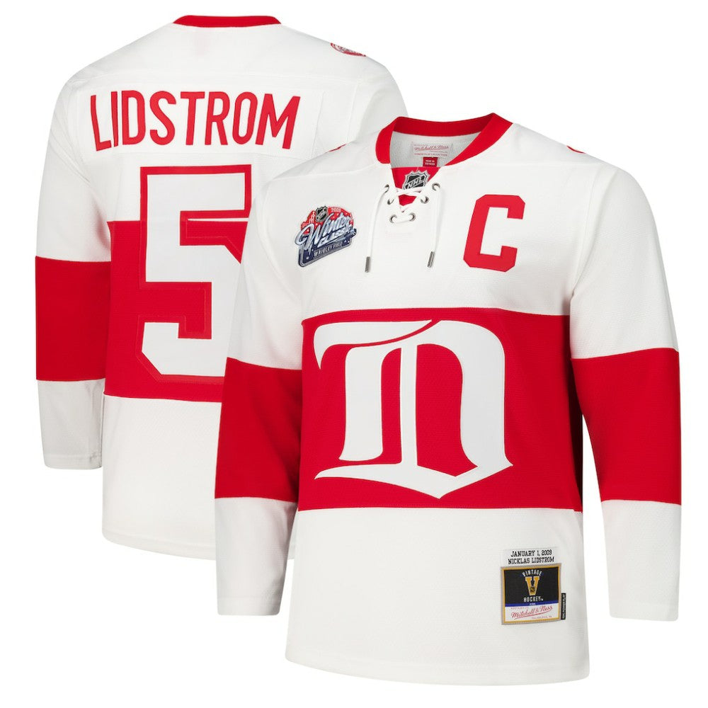 Nicklas Lidstrom Detroit Red Wings 2008-09 Power Play Jersey - White | NHL discount