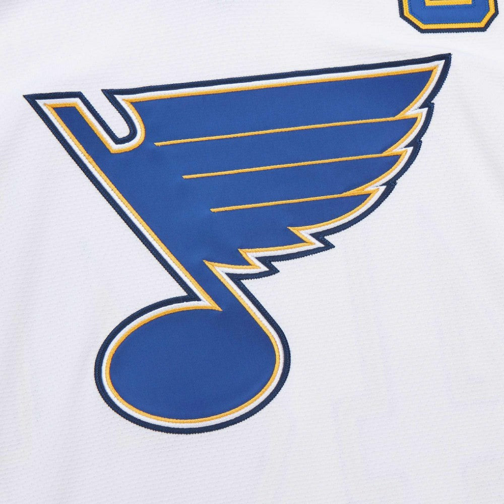 Chris Pronger St. Louis Blues 1999-00 Power Play Jersey - White | NHL on sale