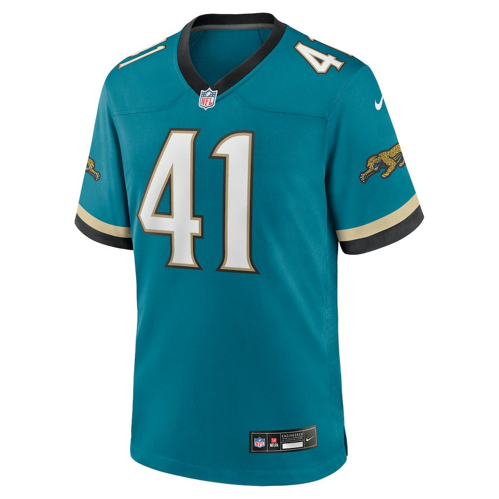 Josh Hines-Allen Jacksonville Jaguars Prowler Throwback Player Game Jersey - Teal - Nike