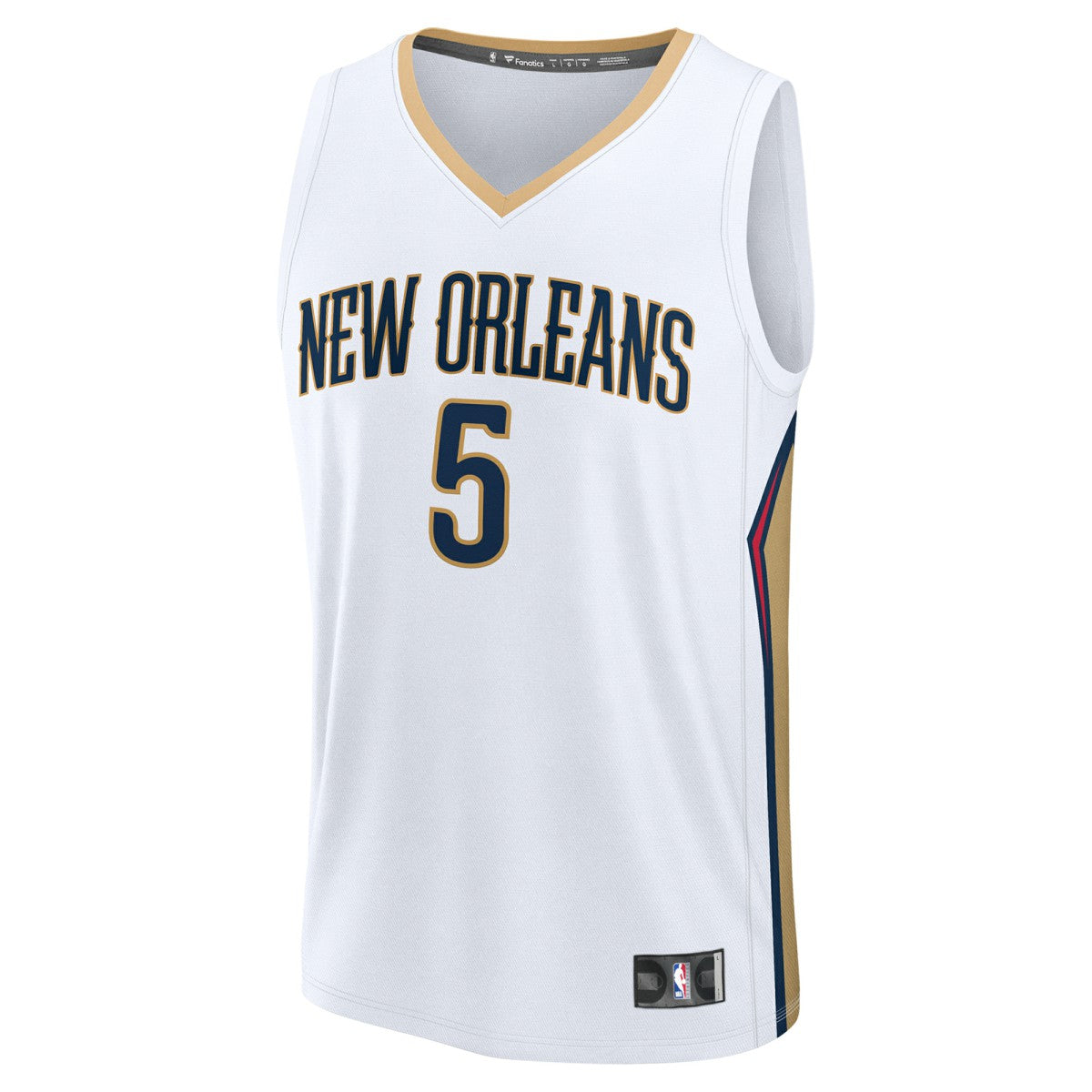 Fanatics Dejounte Murray New Orleans Pelicans Fast Break Replica Player Jersey Association Edition White
