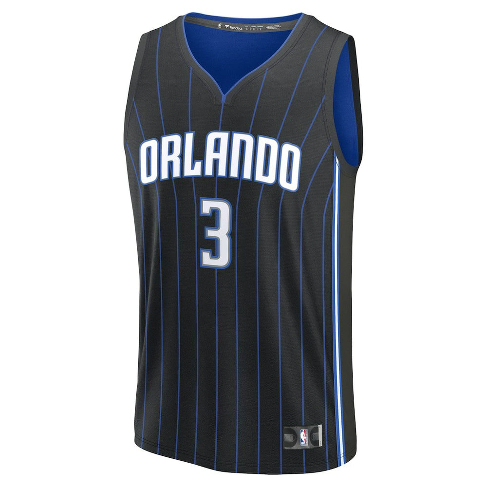 Fanatics Kentavious Caldwell-Pope Orlando Magic Youth Fast Break Replica Player Jersey Icon Edition Black